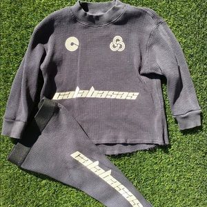 YEEZY kids thermal set